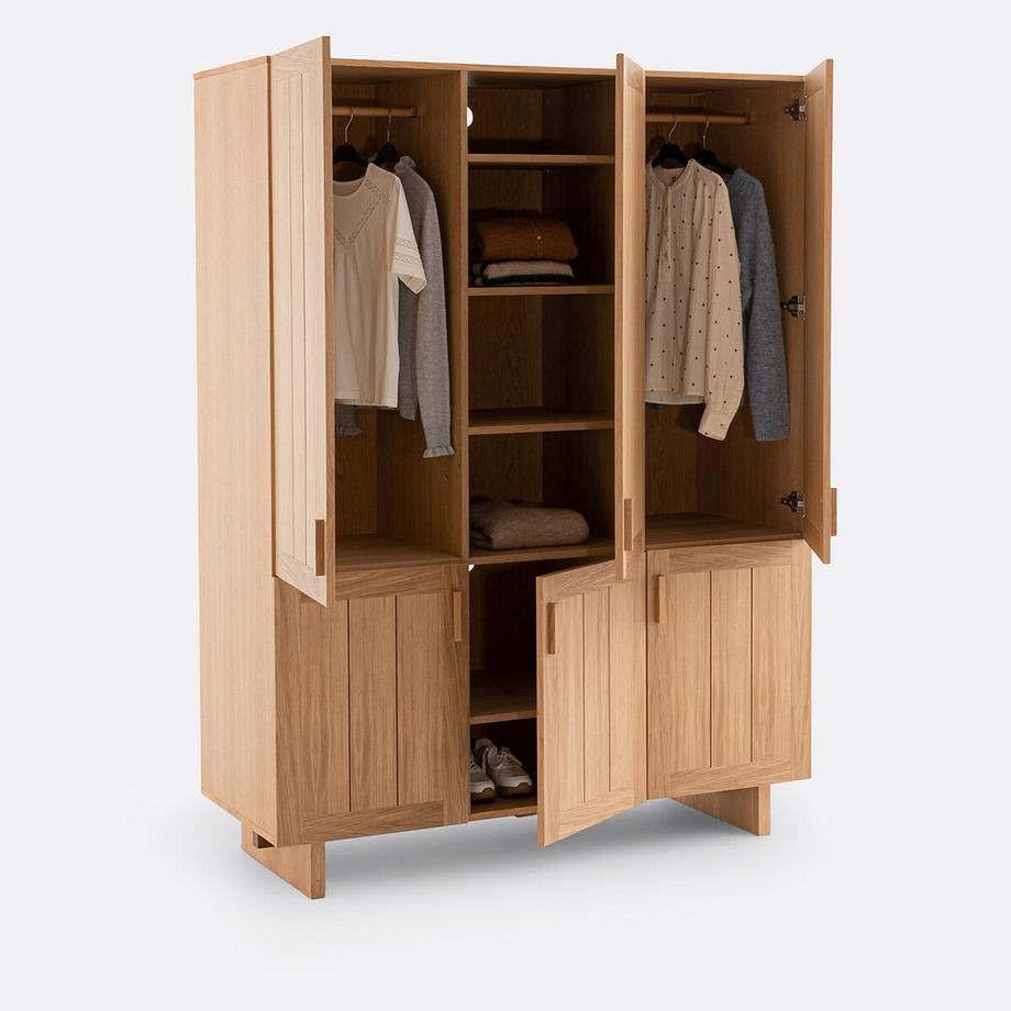 La Redoute Intérieurs Kleiderschrank Lanko mit 6 Türen  