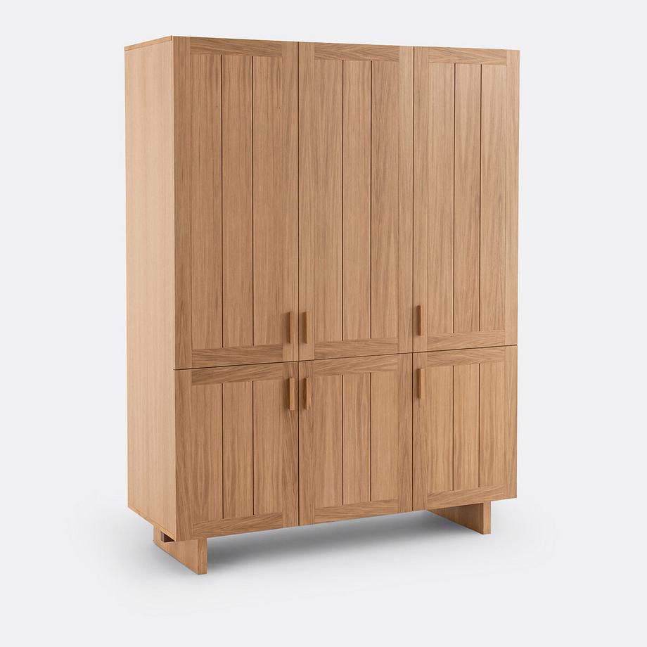 La Redoute Intérieurs Kleiderschrank Lanko mit 6 Türen  
