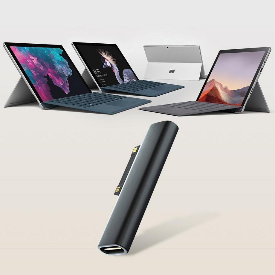 Avizar  Surface Pro 7 / 6 / 5 / 4 Ladeadapter 