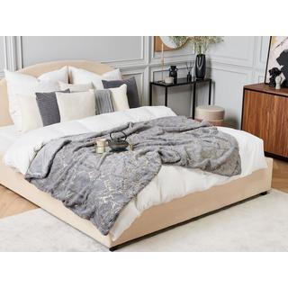 Beliani Couverture Polaire Moderne Godavari en Polyester  