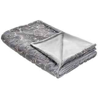 Beliani Kuscheldecke aus Polyester Modern GODAVARI  