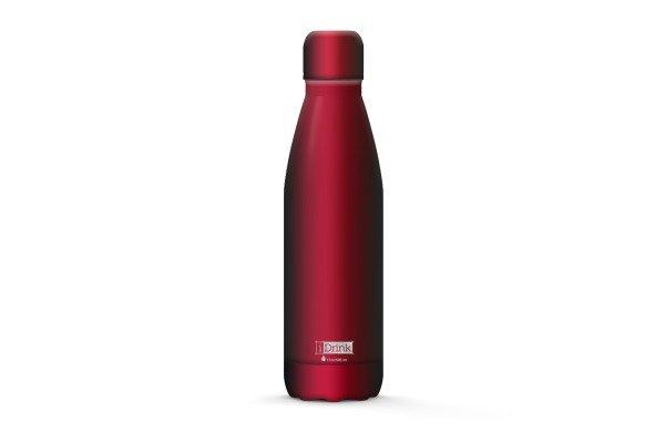 Image of Thermosflasche 500ml ID0022 matt rot Thermosflasche 500ml ID0022 matt rot
