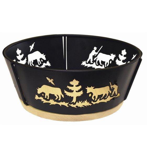 Image of Fondue-brotkorb Alpes Unisex Schwarz ONE SIZE