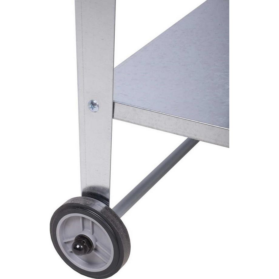 mutoni Lit surélevé Mariegold acier argenté  