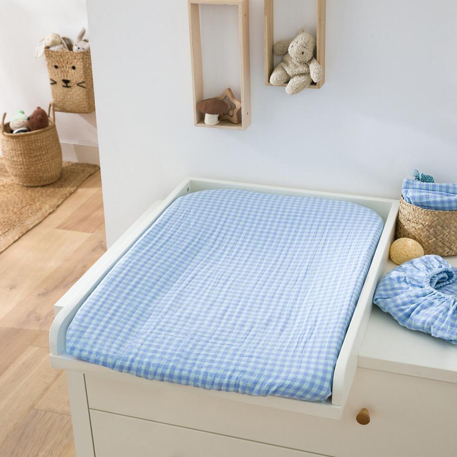 La Redoute Intérieurs  Lot de 2 housses de matelas à langer 