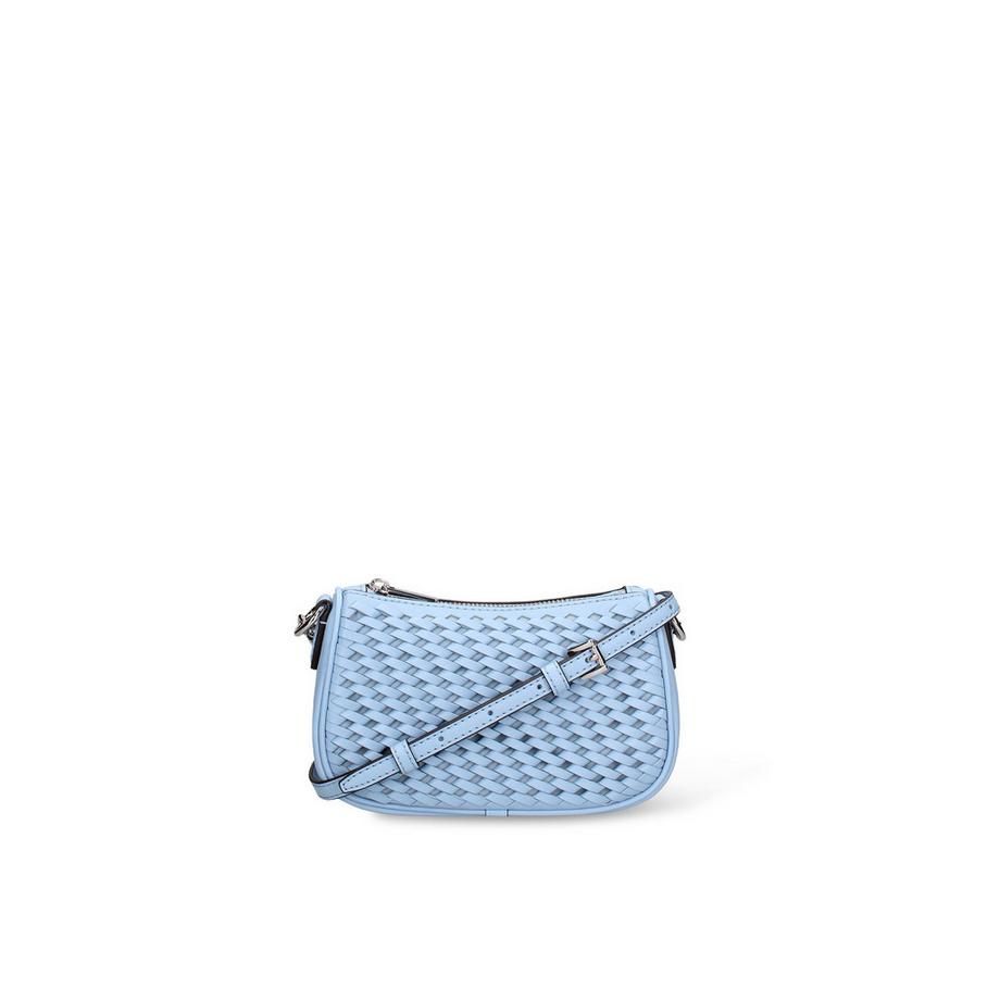 MICHAEL KORS Astria Lux Clutch mit geflochtenem Design und Kettenriemen  