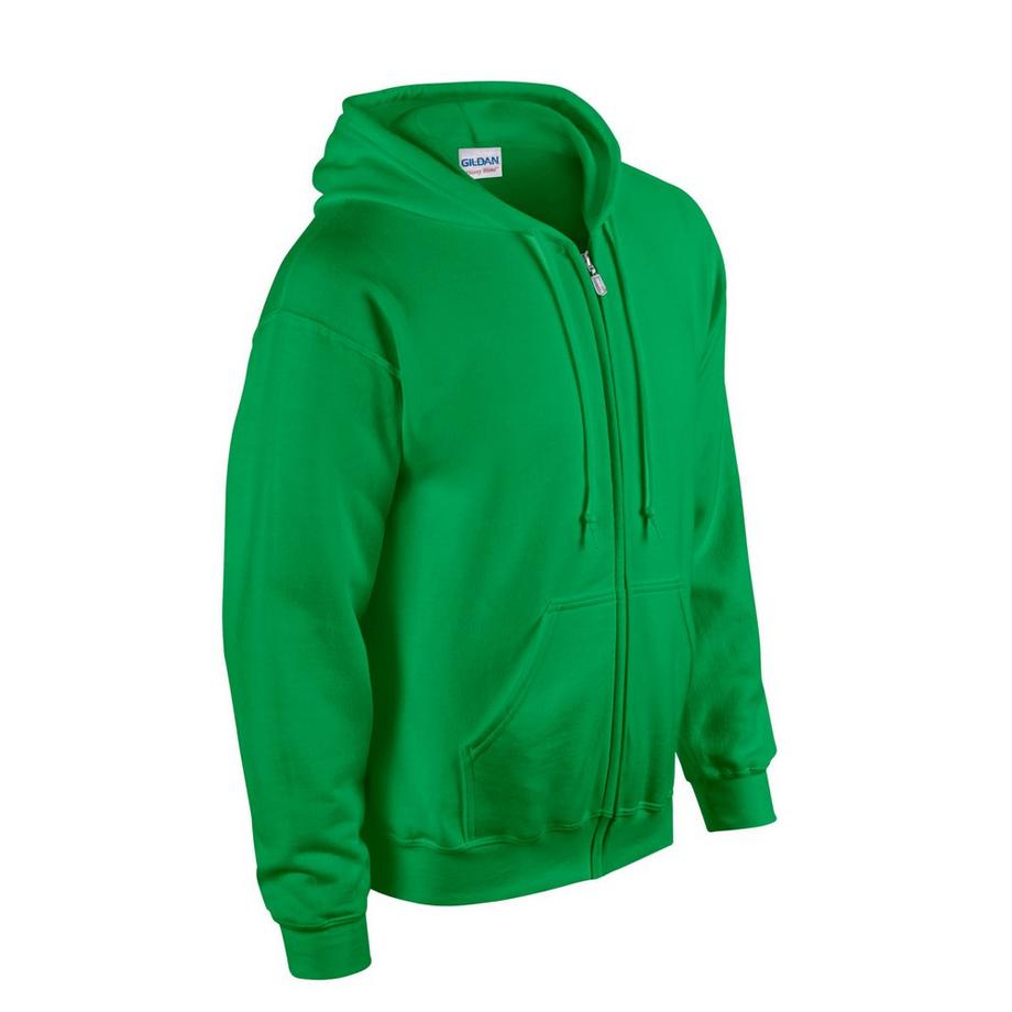 Gildan Kapuzenpullover mit durchgehendem Reissverschluss  