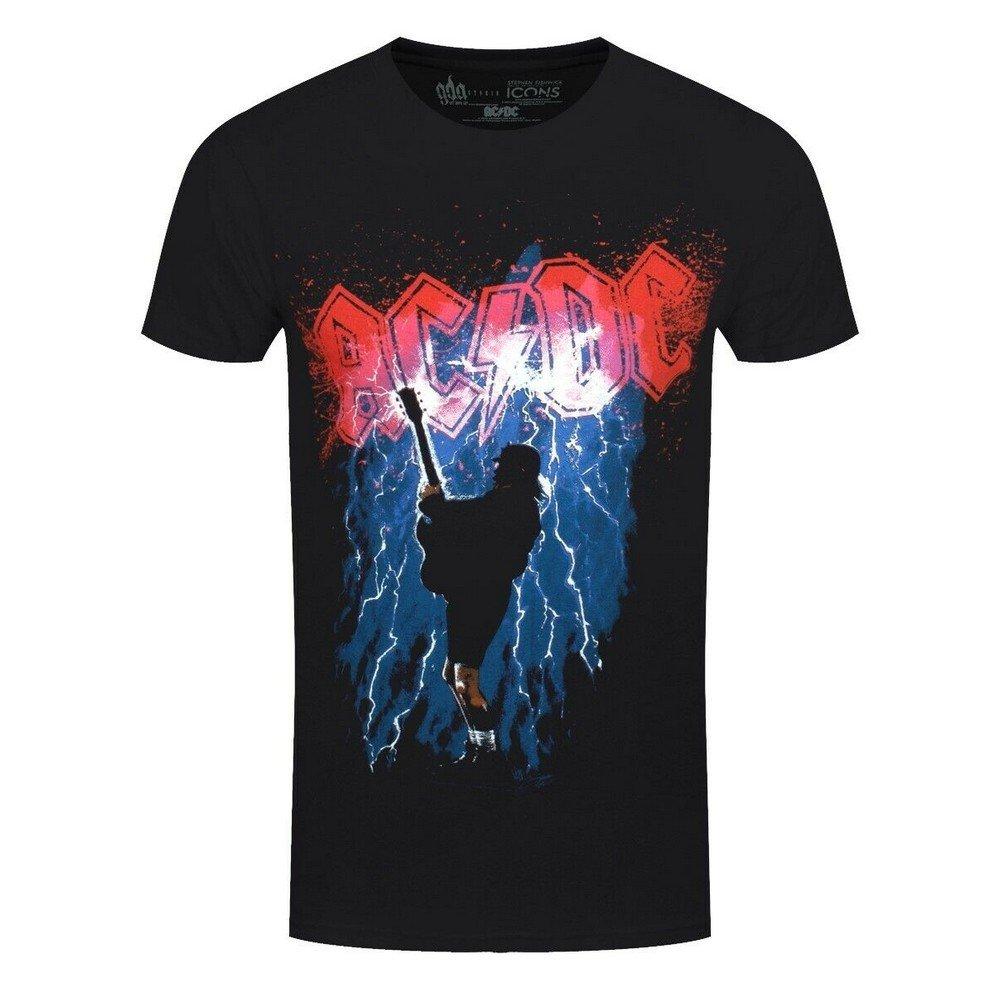 Image of Acdc Thunderstruck Tshirt Damen Schwarz L