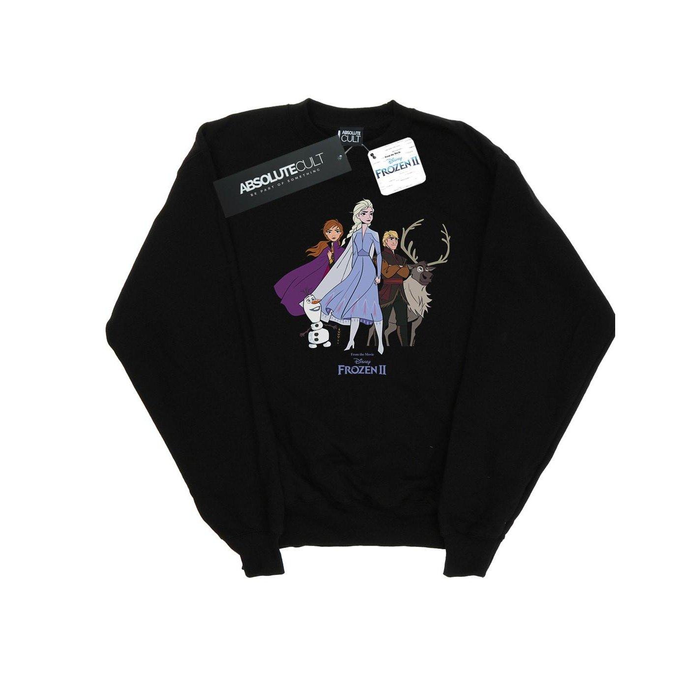 Image of Frozen 2 Group Sweatshirt Unisex Schwarz 104