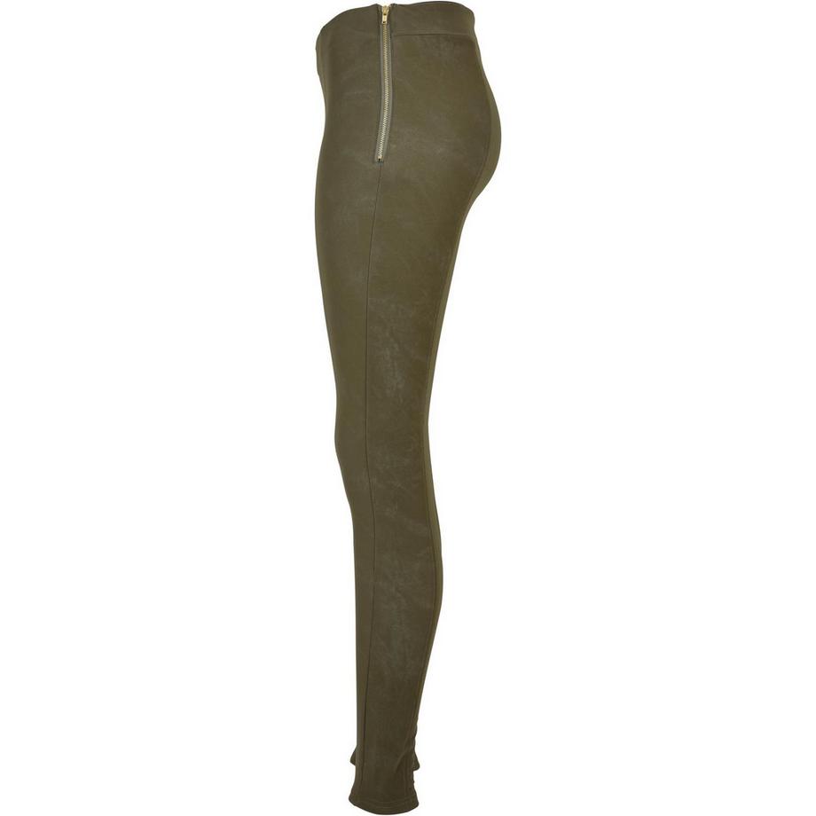 URBAN CLASSICS Pantalon en cuir délavé  