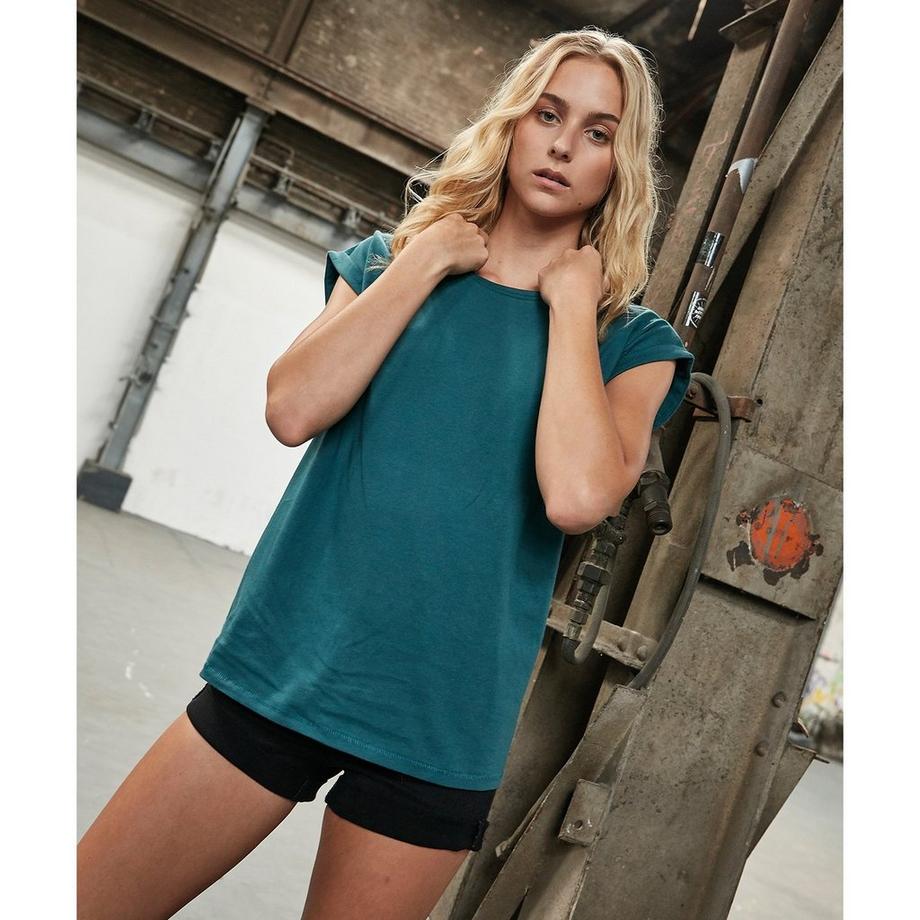 Build Your Own Verlängerte Schulter T-Shirt  