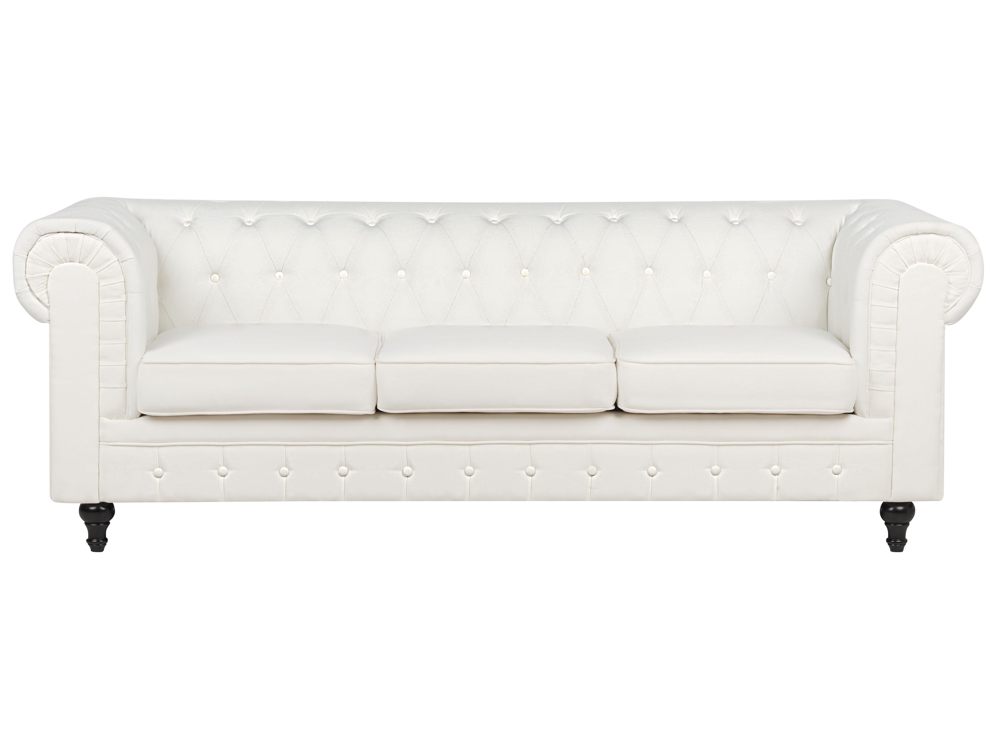 Image of 3 Sitzer Sofa aus Polyester Modern CHESTERFIELD 3 Sitzer Sofa aus Polyester Modern CHESTERFIELD