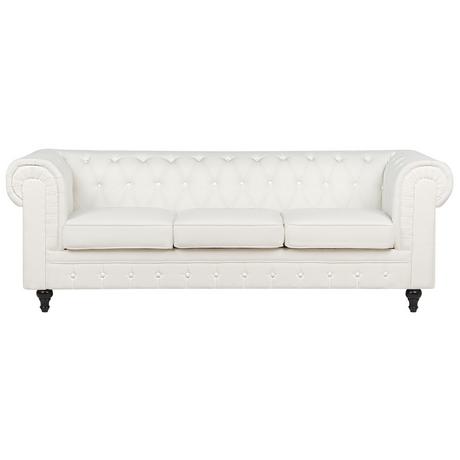 Beliani 3 Sitzer Sofa aus Polyester Modern CHESTERFIELD  