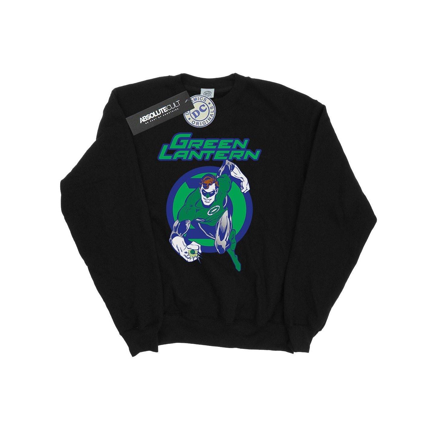 Image of Green Lantern Leap Sweatshirt Mädchen Schwarz 128