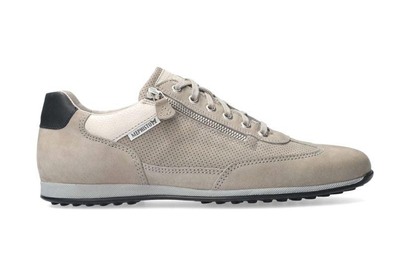 Image of Leon - Leder Sneaker Herren Grau 39