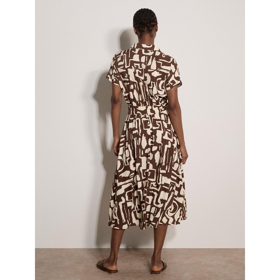 APRICOT Geo-Midi-Kleid im griechischen Stil  