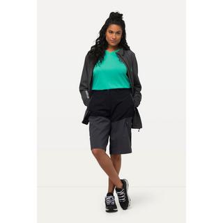 Ulla Popken  Short de marche nordique, imperméable, poches zippées 