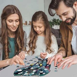 Gameloot  Holzpuzzle, 136 Teile - Elefant 