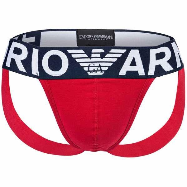 Image of Jockstrap Casual Figurbetont Herren Rot XL