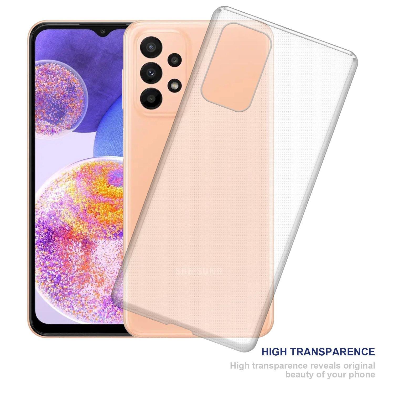 Cadorabo  Hülle für Samsung Galaxy A23 4G  5G TPU Silikon Ultra Slim 