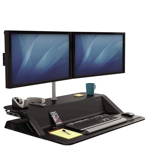 Fellowes  FELLOWES Doppel Monitorarm Kit 8042901 für Lotus Workstation 