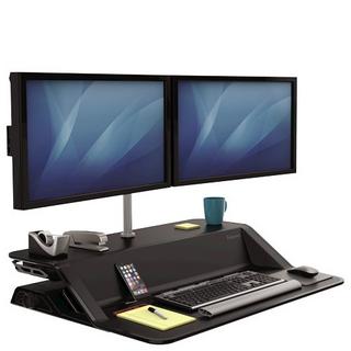 Fellowes  FELLOWES Doppel Monitorarm Kit 8042901 für Lotus Workstation 