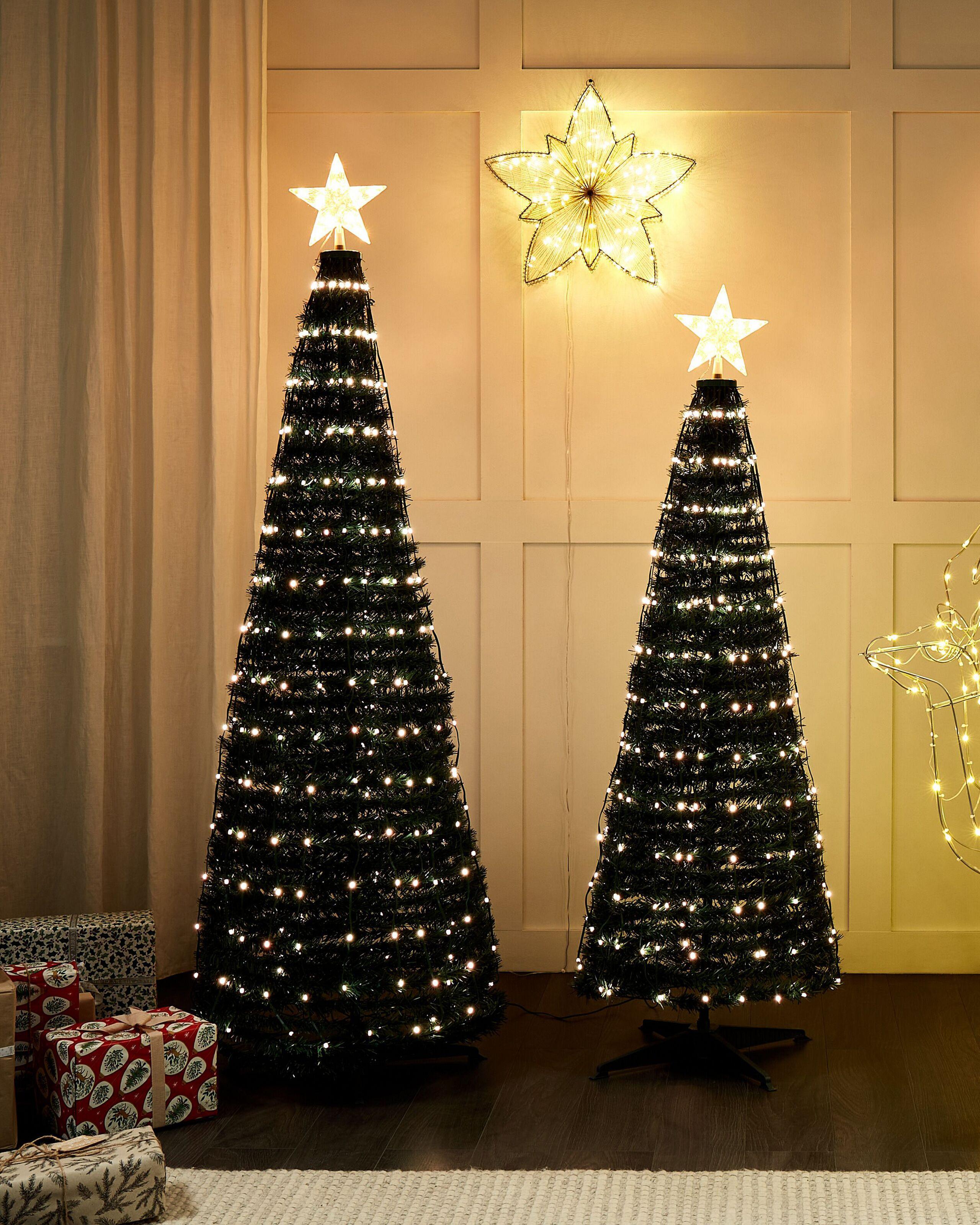 Beliani Albero di Natale pre illuminato en Materiale sintetico SAARLOQ  