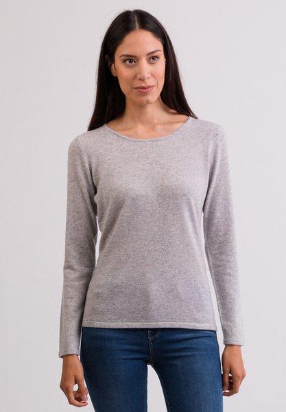 CASH-MERE.CH  Kaschmir Rundhals Pullover 