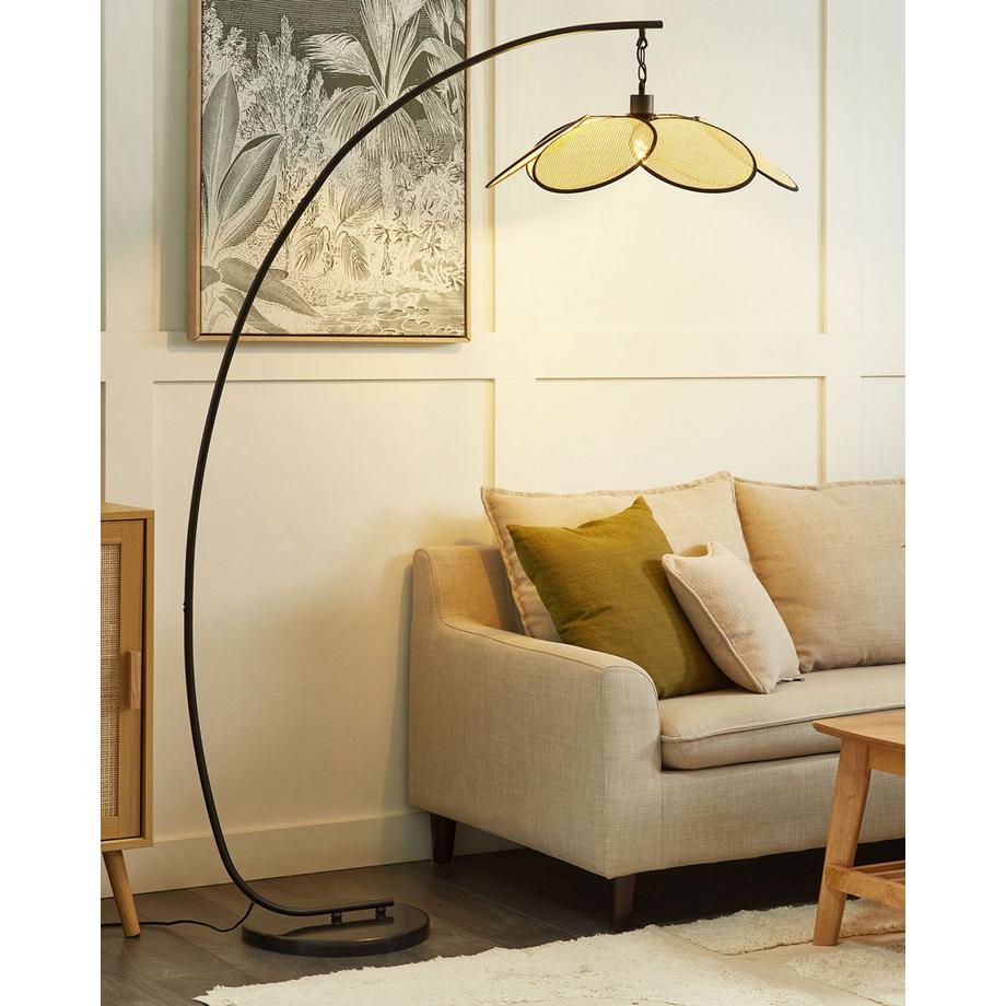 Beliani Lampadaire en Métal Rustique MERRICA  