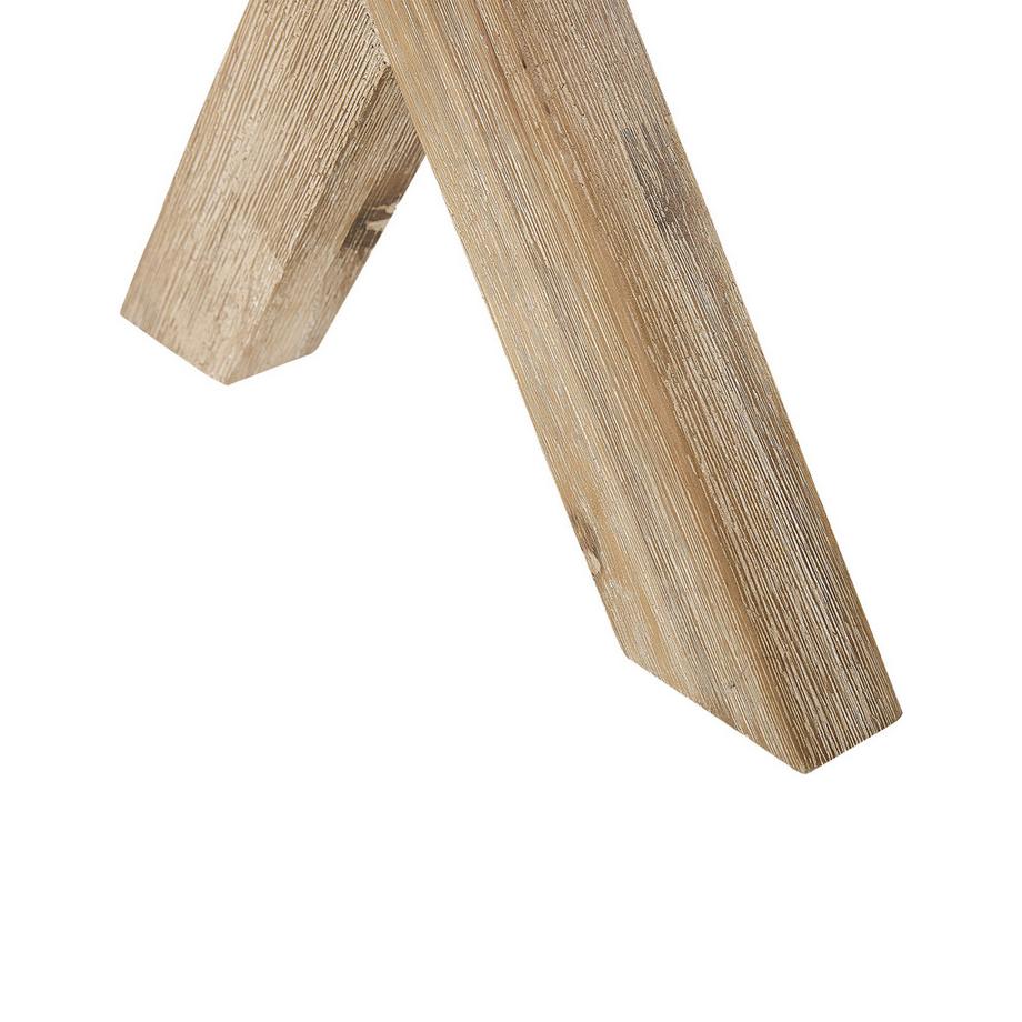 Beliani Tabouret de jardin en Fibre-ciment Industriel OLBIA  