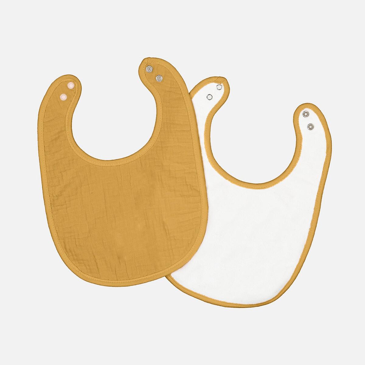 Image of 2er-pack Lätzchen Kumla Unisex Gelb ONE SIZE