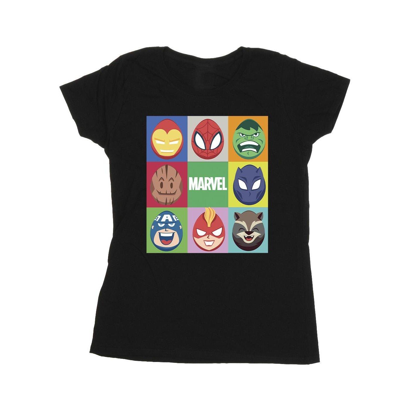 Image of Easter Eggs Tshirt Damen Schwarz M