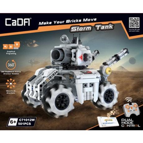 CADA  CaDA Bricks Scratch Programmable Blast Tank 