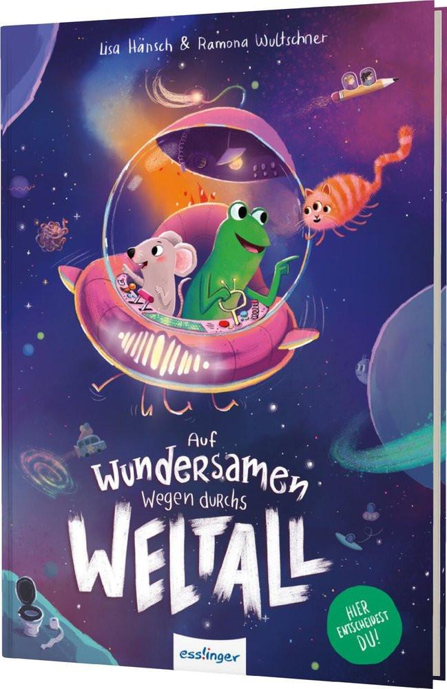 Auf wundersamen Wegen durchs Weltall Hänsch, Lisa; Wultschner, Ramona; Hänsch, Lisa (Illustrationen); Wultschner, Ramona (Illustrationen) Copertina rigida 