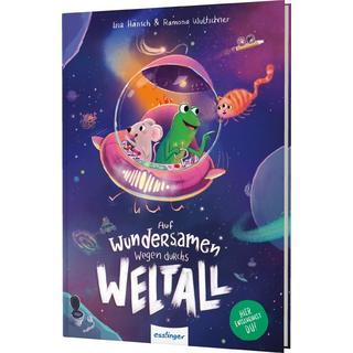 Auf wundersamen Wegen durchs Weltall Hänsch, Lisa; Wultschner, Ramona; Hänsch, Lisa (Illustrationen); Wultschner, Ramona (Illustrationen) Copertina rigida 