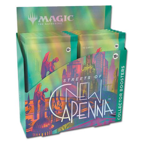 Wizards of the Coast  Streets of New Capenna Collector Booster Box - Magic the Gathering - EN 