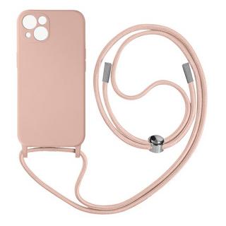 Avizar  Coque cordon iPhone 13 Rose 