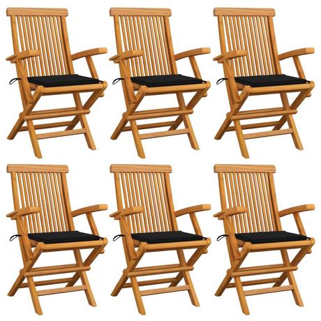 VidaXL sedia da giardino Teak riciclato  