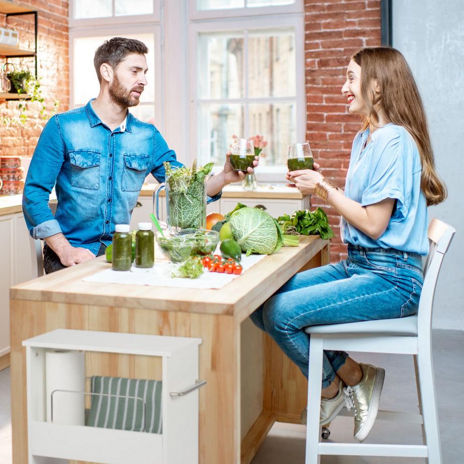 B2X Carrello Niche bianco  