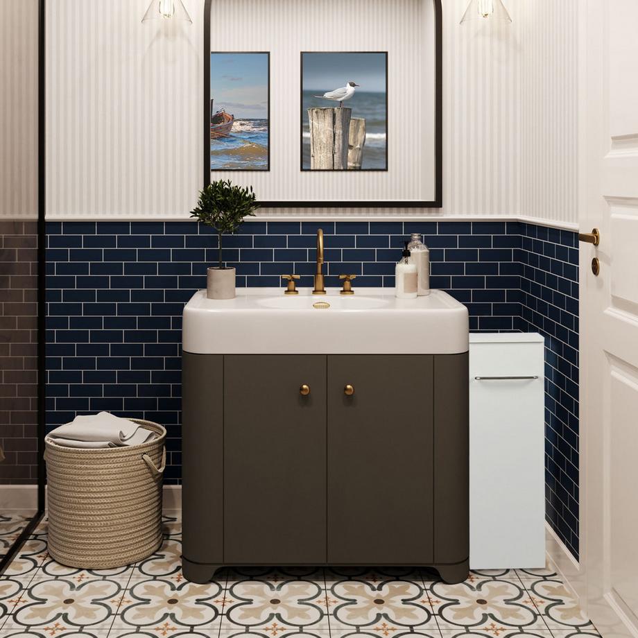 B2X Carrello Niche bianco  