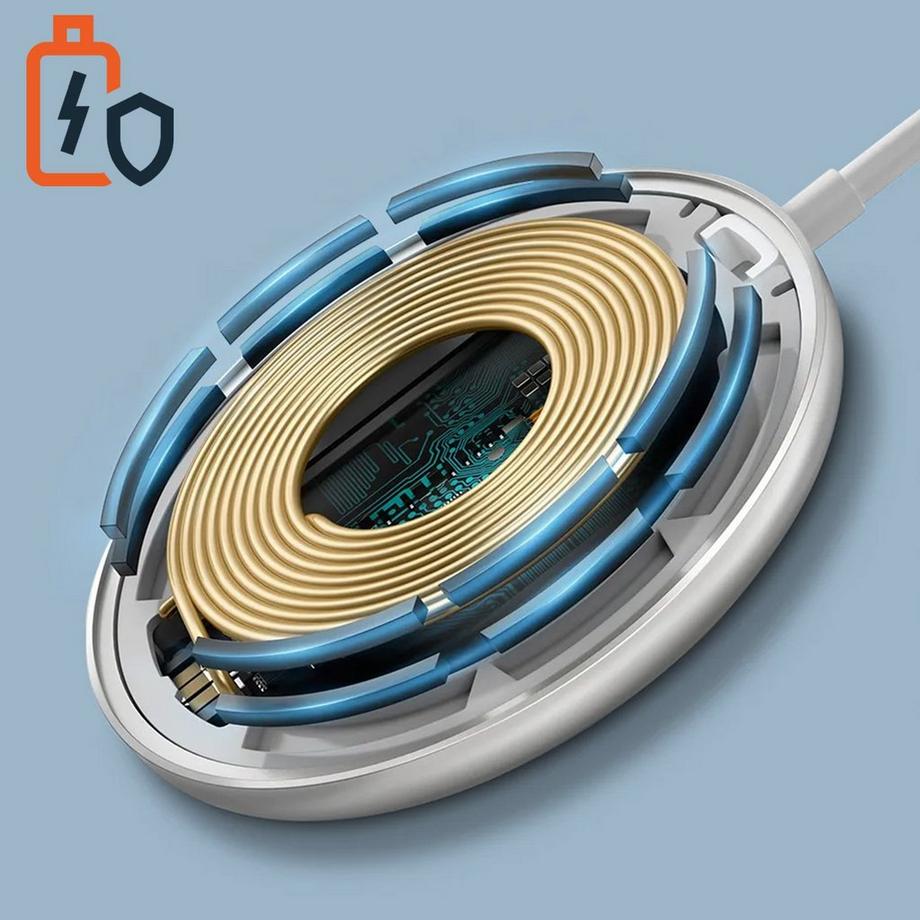 Force Power  Force Power MagSafe Induktionsladegerät 15 W WeiàŸ 