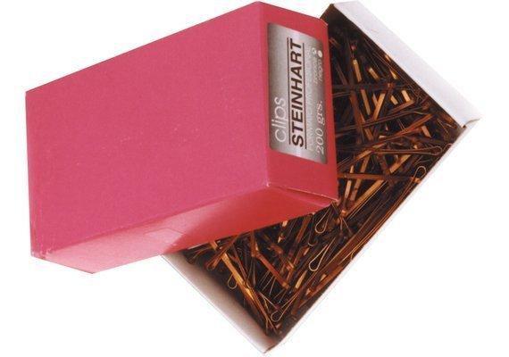 Image of Haarklemmen Box Offen Braun Damen Cannelle 1 pezzo