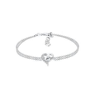 Elli  Bracelet Cœur Avec Cristaux 