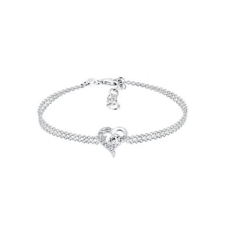 Elli  Bracelet Cœur Avec Cristaux 