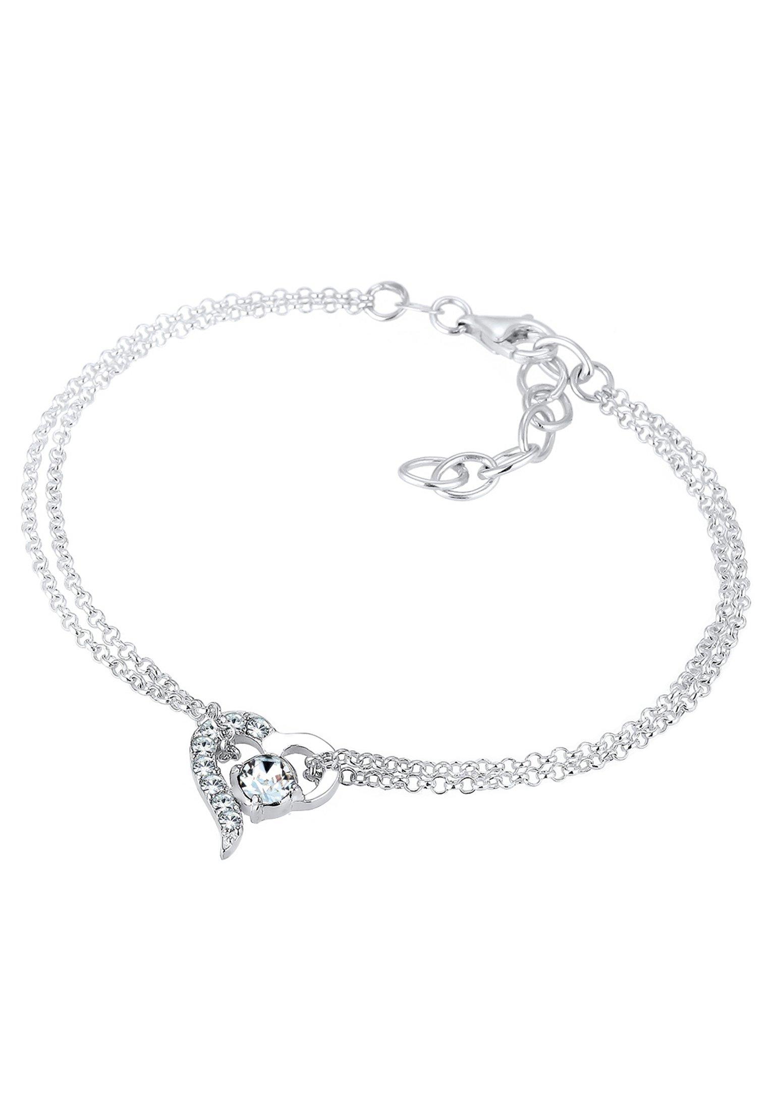 Elli  Armband Herz Kristalle 