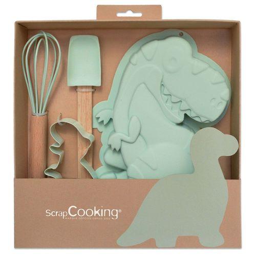 ScrapCooking Backset Dino 4-teilig  