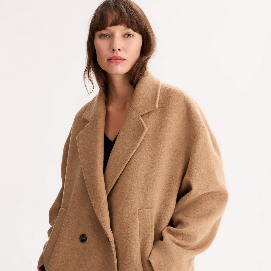 La Redoute Collections Manteau Court Double Boutonnage  