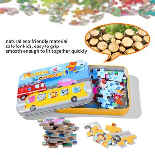 Activity-board  Kinderpuzzle 64 Teile Puzzle für Kinder Puzzle vier Schwierigkeitsgrade 