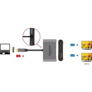 DeLock  Dockingstation USB 3.1 Typ-C - PD 87W 