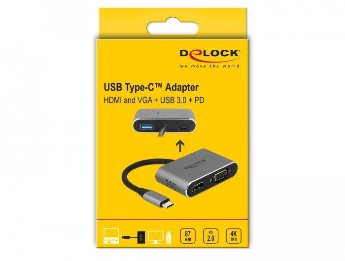 DeLock  Dockingstation USB 3.1 Type-C - PD 87W 